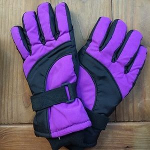 Waterproof Heavy Duty Purple Gloves